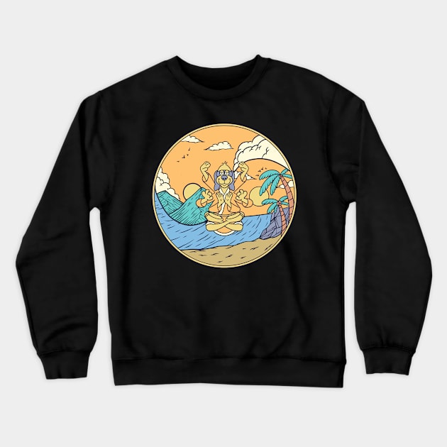 Hong Kong Phooey's Thousand-Handed Movement Crewneck Sweatshirt by hereislynn